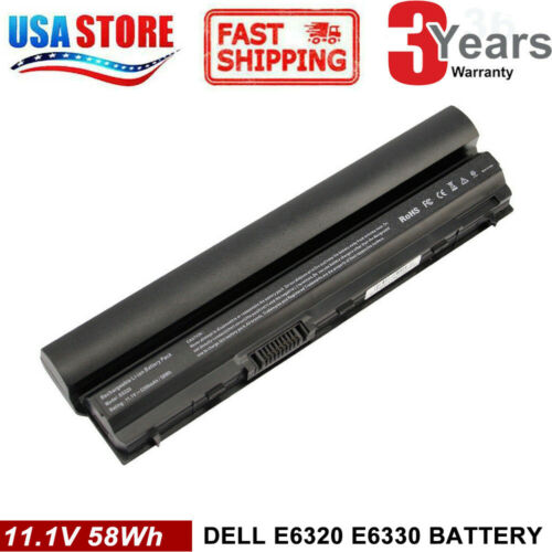 Battery For Dell Latitude E6320 E6230 E6120 E6220 E6330 E6430s Rfjmw 09k6p