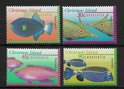 Christmas Island*1996* Compl.set 4 Stamps *mnh** Fish - Mi. 417-420