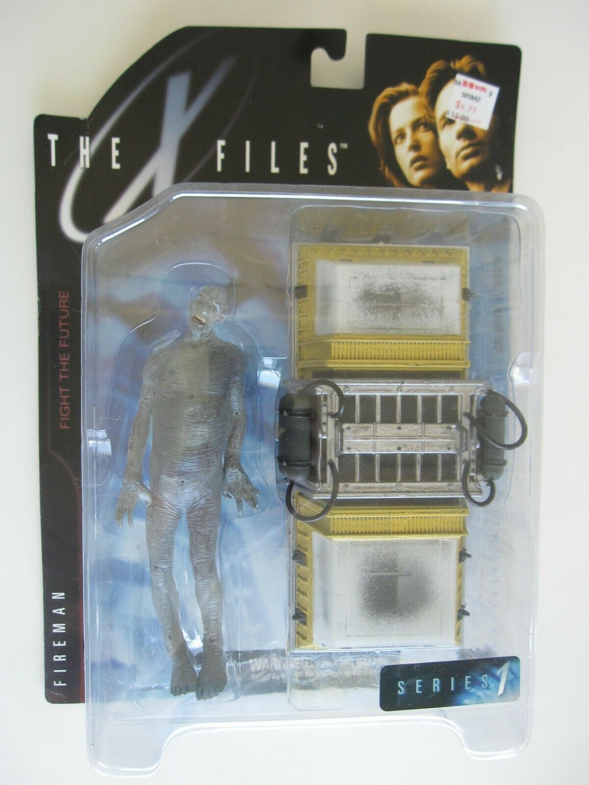 1998 Mcfarlane Toys X Files Series 1 Fireman Moc   Bis