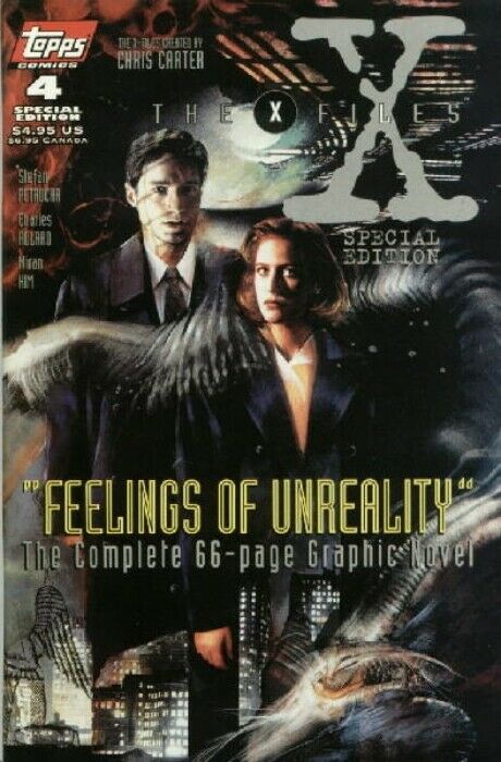The X-files Tv Series Comic Book Special Edition #4 Topps 1996 Near Mint Unread
