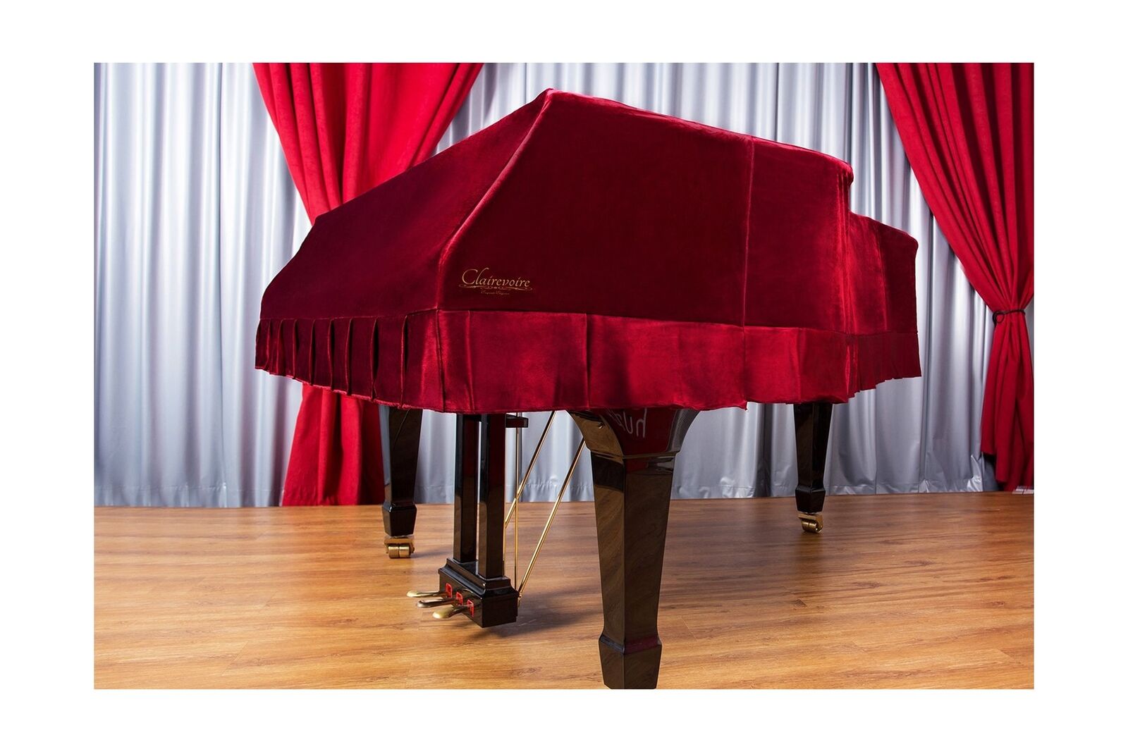 Clairevoire Ultima: Waterproof Velvet Grand Piano Cover | Size Gb1 | Enhanced...