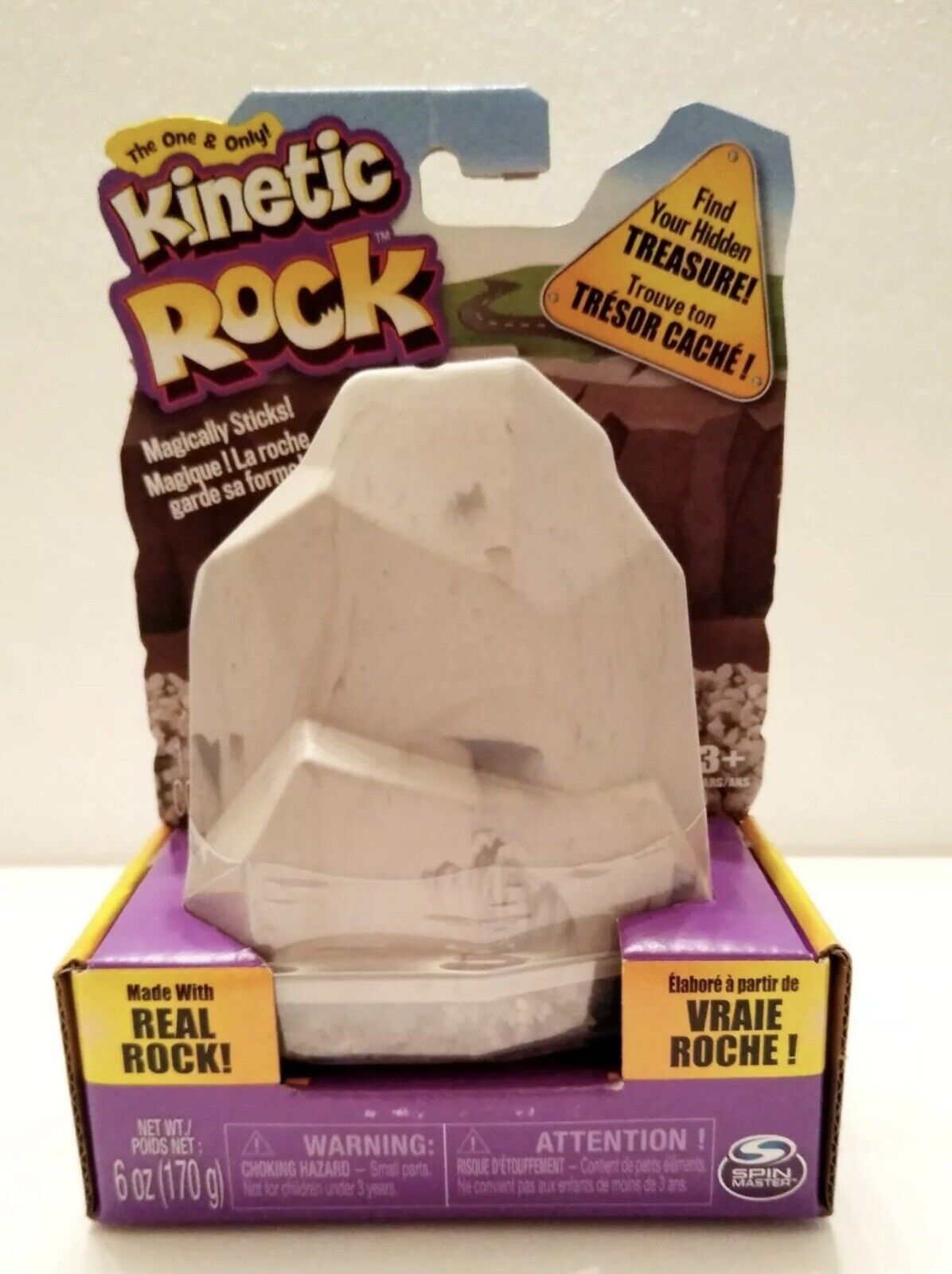 Kinetic Rock Sand Grey Spin Master The One And Only Hidden Treasure Spring Toys