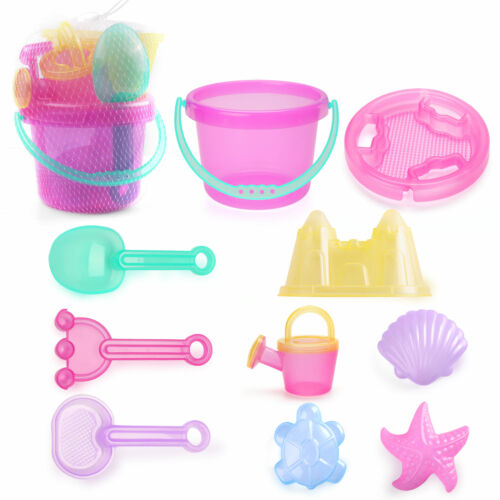 Benben Kids Beach Sand Toys For Toddlers Bucket Shell Castle Mold Watering Can