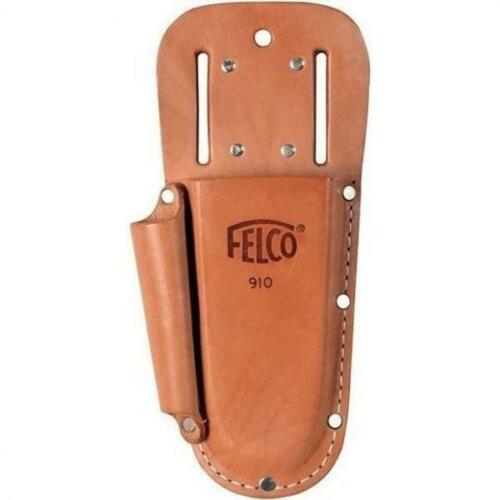 Felco 910 Plus - Genuine Leather Holster W/ Belt Loop, Clip & Sharpener Pocket