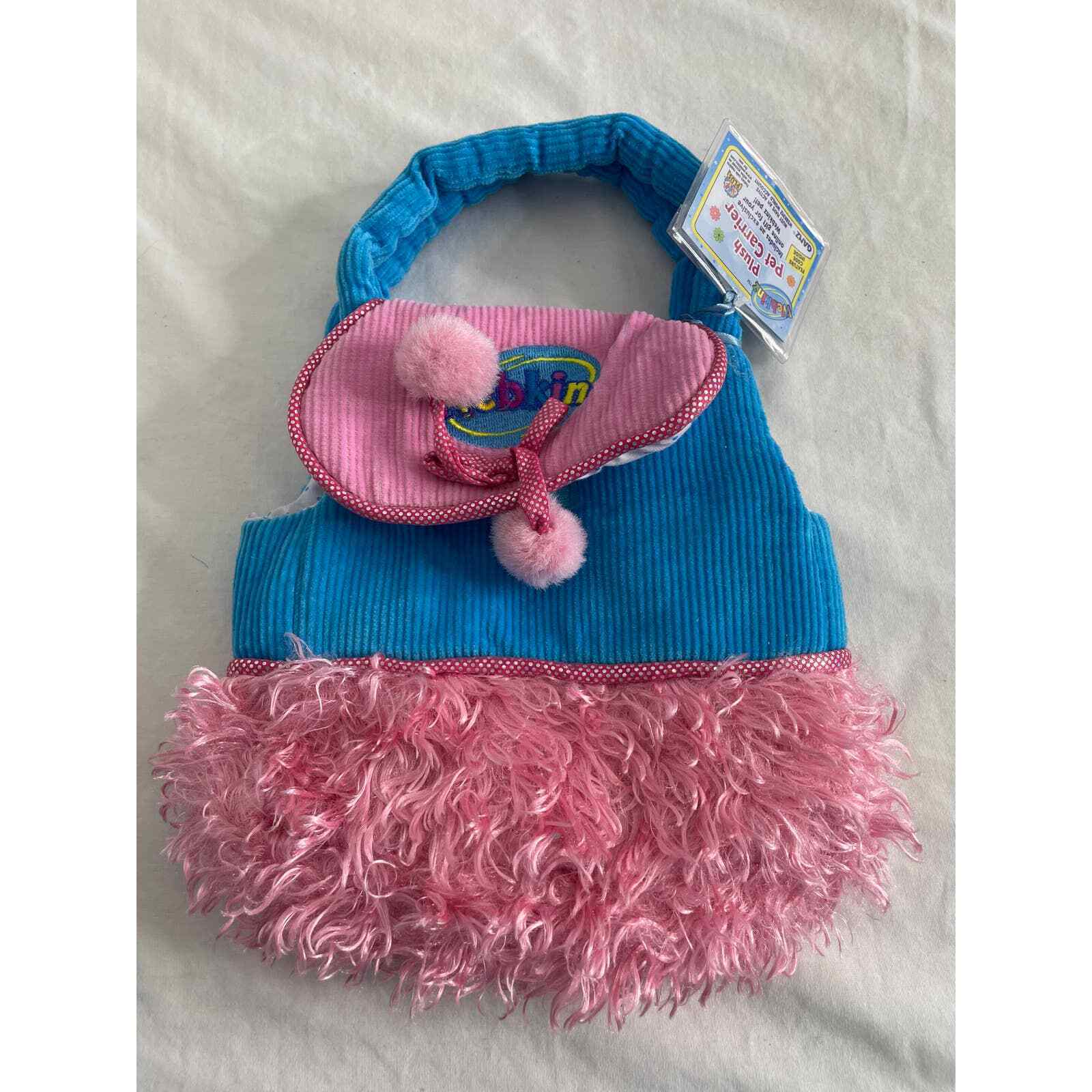 Webkinz Pink And Blue Carrier Nwt