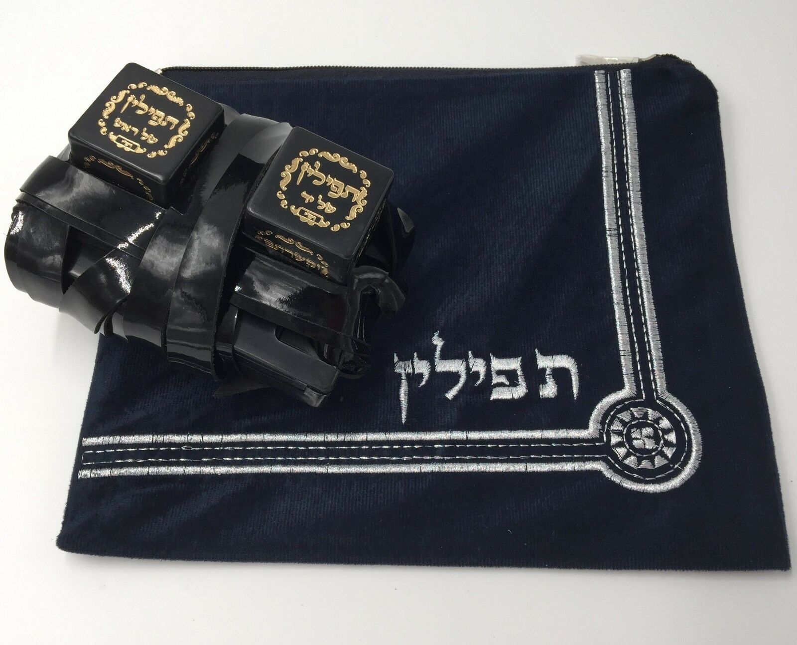 High Quality Tefillin Sephardic Jewish Kosher Sefaradi Tefilin Phylacteries +bag