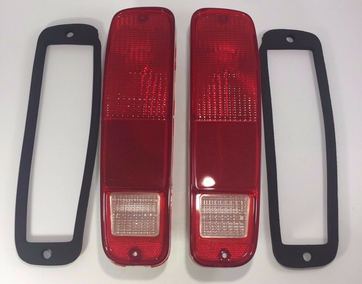 Pair (2) 1973-1979 Ford Truck 1978-1979 Bronco Tail Lights Left Right & Gaskets