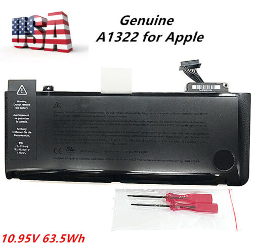 A1322 Genuine Battery For Apple Macbook Pro 13"  A1278 Mid 2009 2010 2011 2012