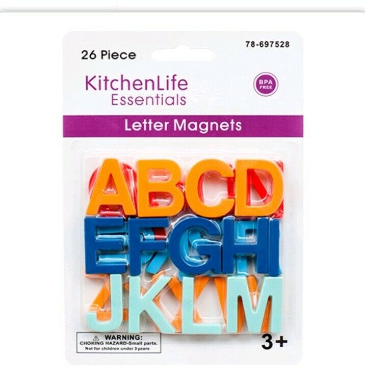 26 Colorful Abc Alphabet Letter Fridge Magnet Letters Bpa Free Toy Educational
