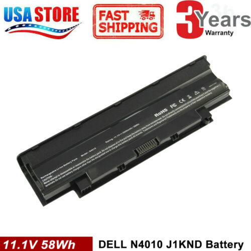 Battery J1knd For Dell Inspiron 3520 3420 M5030 N5110 N5050 N4010 N7110 Laptop
