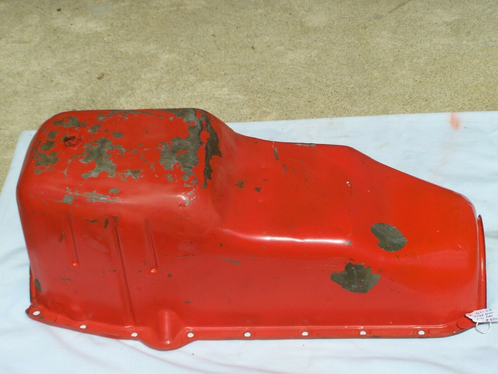 1961-62 Corvette F.i.trap Door  6qt Oil Pan