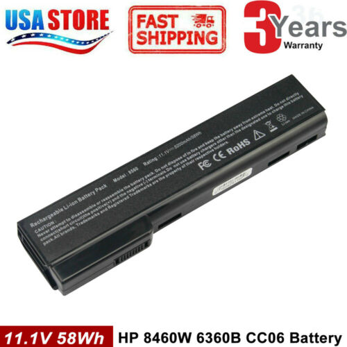 Cc06 Battery For Hp Elitebook 8460p 8460w 8470p 8470w 8560p 8570p Hstnn-i91