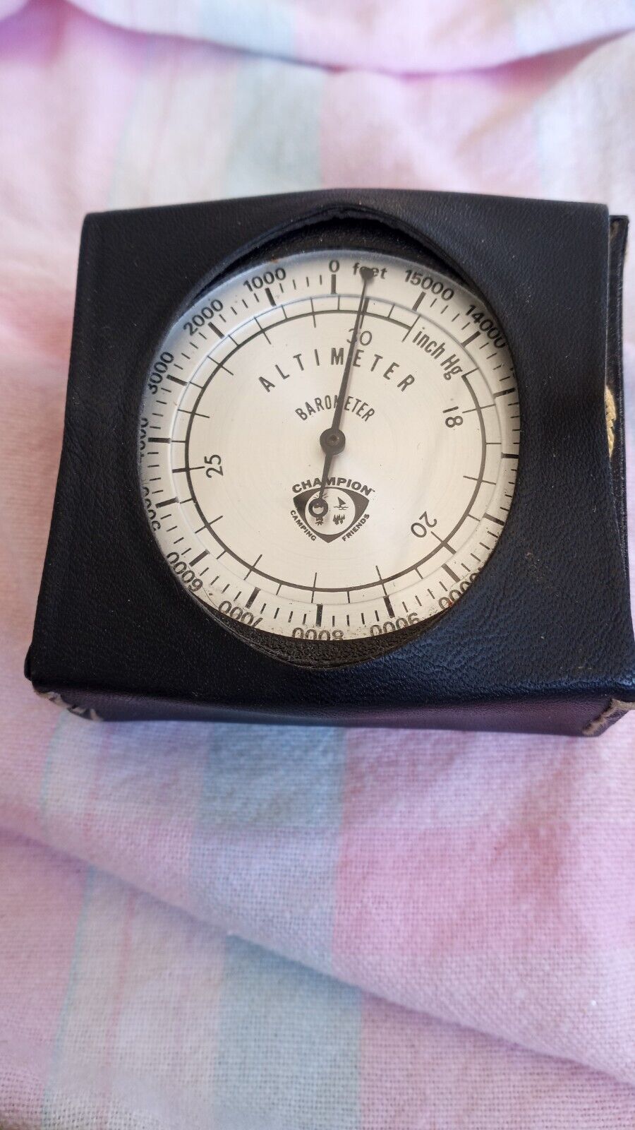 Vintage Aneroid Barometer And Altimeter