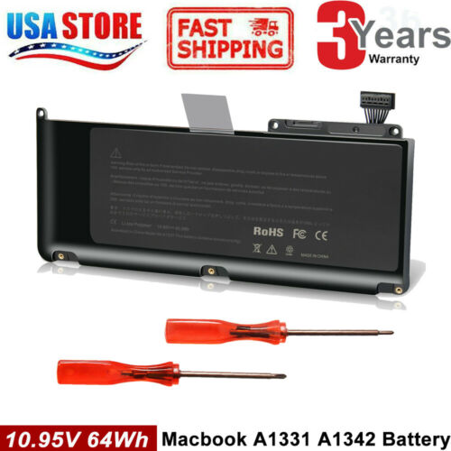 Battery A1331 For Apple Macbook 13" A1342 (white Unibody 2009-2010) Pc Fast Ship